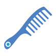 © Maan Icons - Hair Comb Glyph Two Color Icon