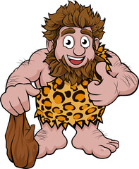 Poster - Caveman Cartoon Character