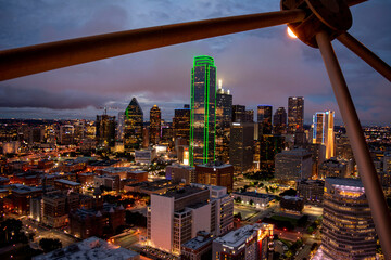 Downtown Dallas, Texas - View from Reunion Tower