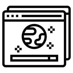 Sticker - browsers icon