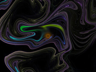 imaginatory fractal abstract background image