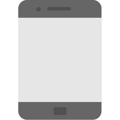 Canvas Print - Mobile Vector Icon