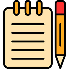 Sticker - Taking Notes Icon