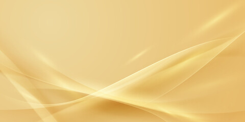 Wall Mural - Golden Abstract Background Luxury Vector Design