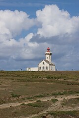 Canvas Print - lighthouse on the island Belle Ile En Mer