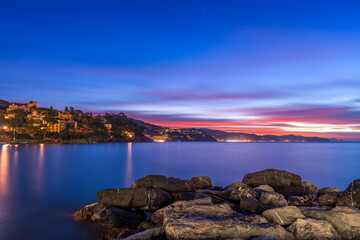 Wall Mural - The coast of Santa Margherita Ligure, Italy