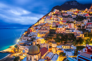 Wall Mural - Positano, Italy along the Amalfi Coast