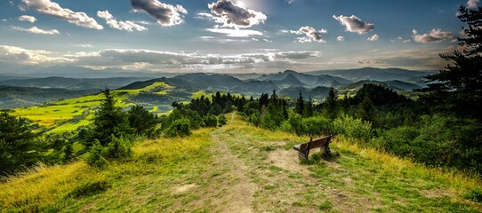 Fototapeta natura pejzaż niebo panorama tatry