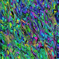 Wall Mural - Abstract marble, liquid paint mixing colorful  texture background