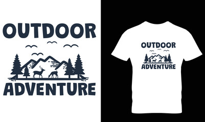 hiking t shirt design 