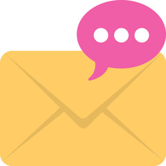 Poster - Message Vector Icon