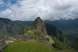 View of the ancient Inca City of Machu Picchu. The 15-th century Inca site.'Lost city of the Incas'