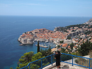 Wall Mural - Dubrovnik is a Croatian city on the Adriatic coast