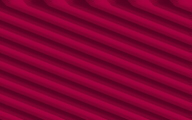 Wall Mural - 3D pink diagonal line pattern background. 3D line pattern background. Suitable for social media, backdrop, website, or presentation template background.