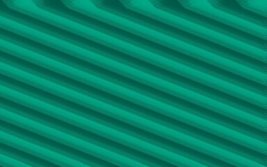 Wall Mural - 3D green diagonal line pattern background. 3D line pattern background. Suitable for social media, backdrop, website, or presentation template background.
