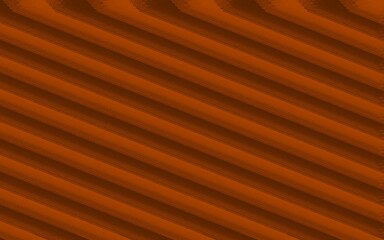 Wall Mural - 3D orange diagonal line pattern background. 3D line pattern background. Suitable for social media, backdrop, website, or presentation template background.