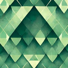 Rhomb Background Green Diamonds Pattern Texture Illustration 