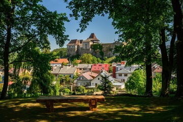 Wall Mural - Castle Lipnice nad Sazavou, The Czech Republic, Europe