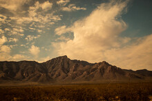 Skies Over Franklin Mountains Of Southwest Texas