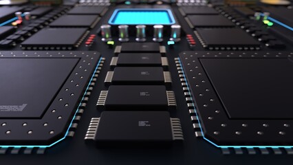 components of computing power on a chip . the concept of next-generation computer technology