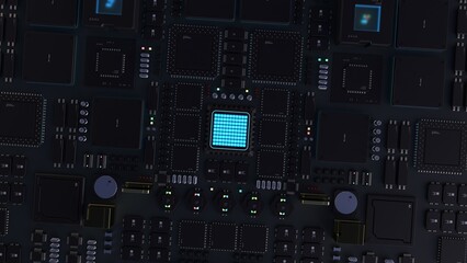 components of computing power on a chip . the concept of next-generation computer technology