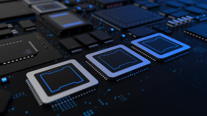 components of computing power on a chip . the concept of next-generation computer technology