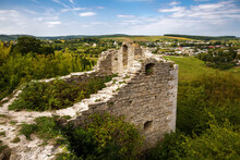 Ruins Of The Old Castle In The City Of Satanov.