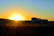 Last Rays of an Eastern Montana Harvest Sunset