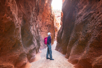 Canvas Print - Slot canyon