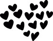 © Mirza Yannah - Hand drawn heart illustration
