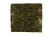 nori seaweed sheet isolated on white