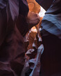Lower Antelope canyon in the morning