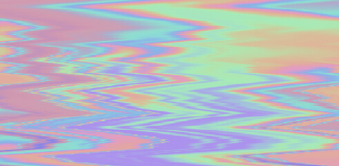 Aufkleber - Glitched and distorted background with pixel sorting effect.