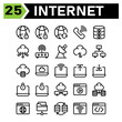 © Suryo - cloud interface icon set include lock, internet, network, web, security, padlock, connection, sync, phone, call, database, online, storage, server, computing, cloud, data, modem, router, satellite