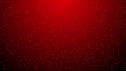 abstract dot red pattern gradient texture technology background.