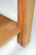 © Studio-M - Wooden furniture surface, natural wood furniture close view photo background