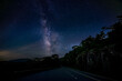 Milky Way Rising Over At Shenandoah National Park