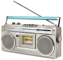 Eighties Vintage Radio Cassette Player
