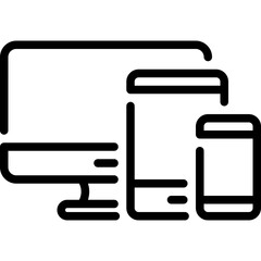 responsive line icon