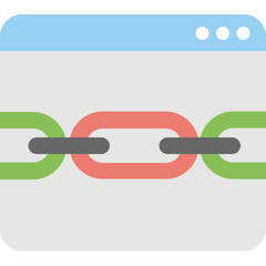 Poster - Link Building Vector Icon