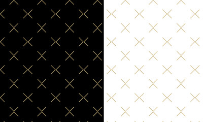 Background pattern seamless geometric line abstract gold luxury color vector.