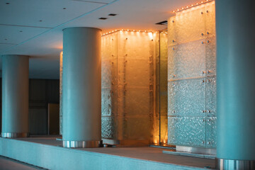 Wall Mural - Modern building lobby entrance