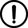 Warning Isolated Vector Icon

