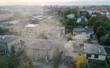© cegli - Lots of smoke from the houses chimneys, problem with smog and air pollution in a heating season.