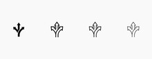 Move In Three Different Ways Vector Arrow Icon