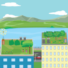 Countermeasure Against Global Warming: Green Roofs