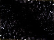 Leinwandbild Motiv Light abstract dark bokeh christmas circle color glitter background