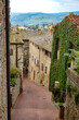 Häuserschlucht in San Gimignano