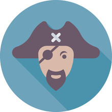 Pirate Vector Icon