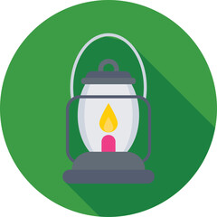 Wall Mural - Lantern Vector Icon